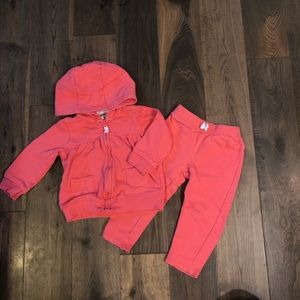 Cute and warm matching set